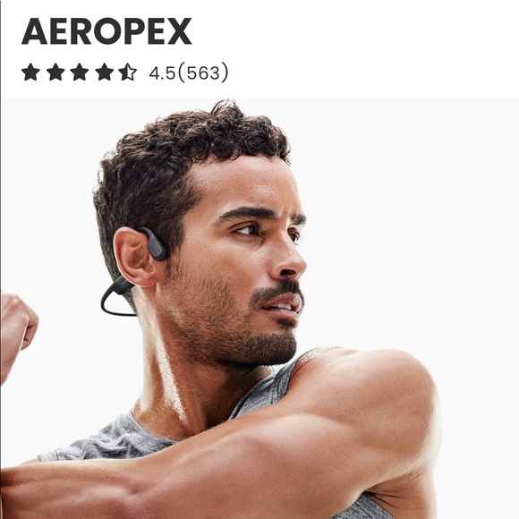 Aeropex AfterShokz Bone Conduction Headphones. - Picture 7 of 8